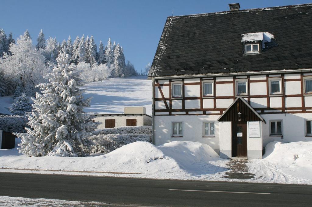Ferienhaus Am Skihang Altenberg Bagian luar foto