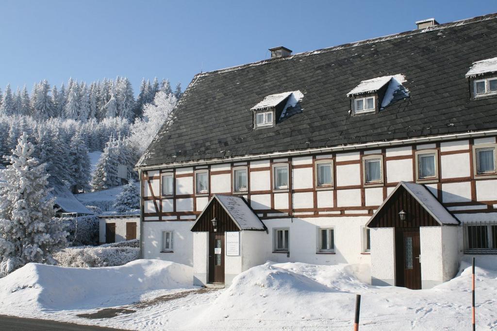 Ferienhaus Am Skihang Altenberg Bagian luar foto