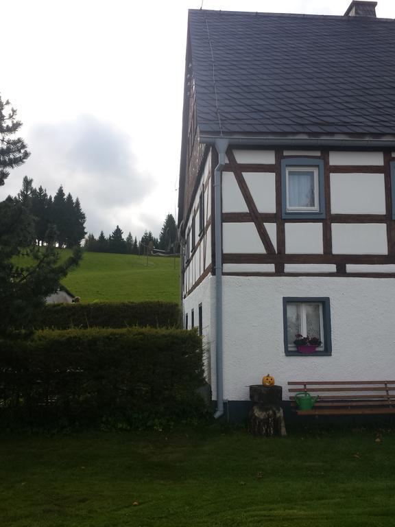 Ferienhaus Am Skihang Altenberg Bagian luar foto